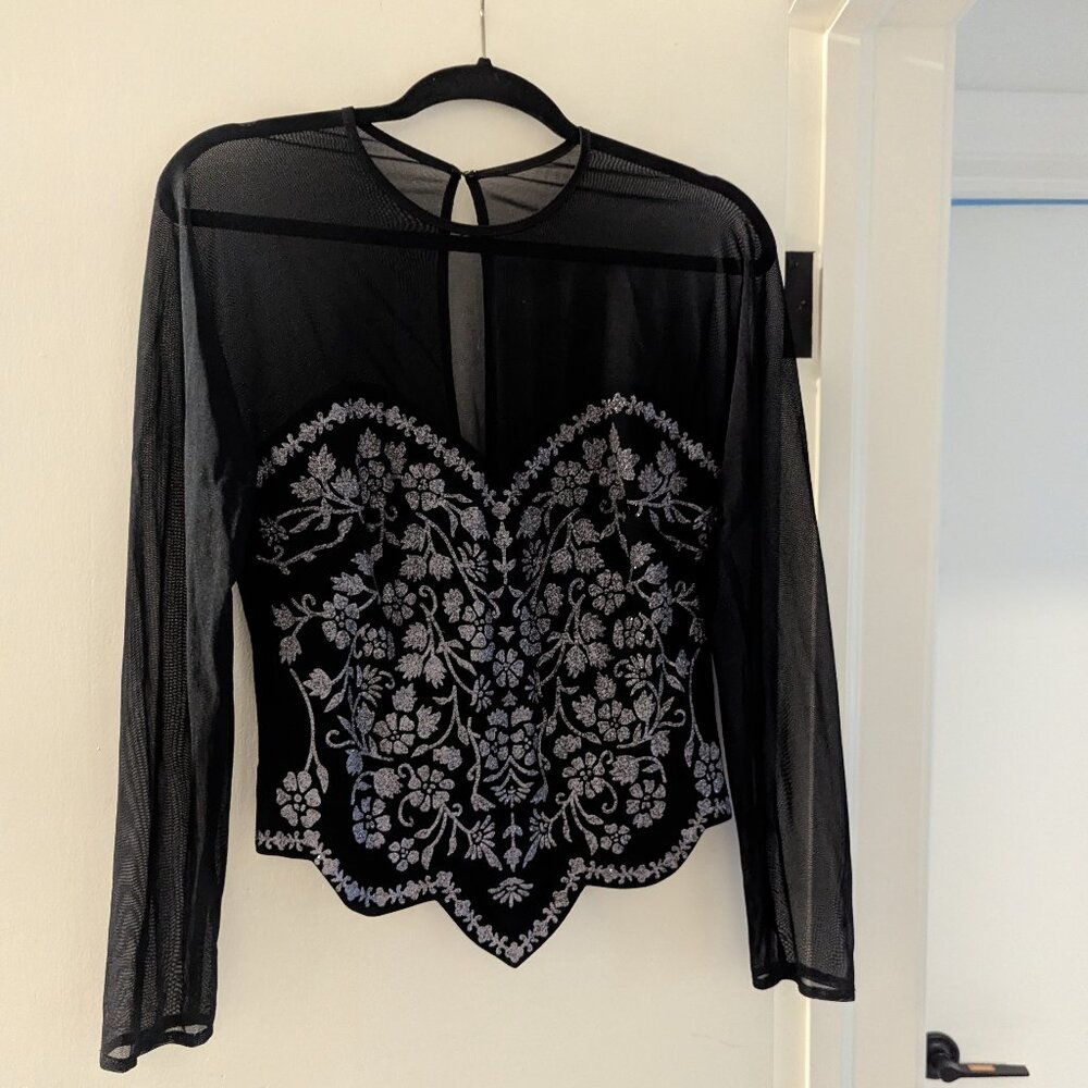 Joseph Ribkoff Corset Style Top